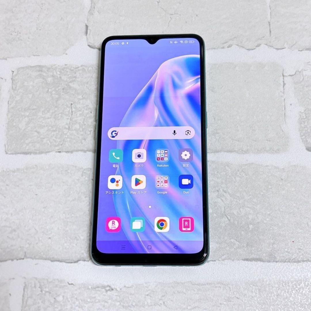 OPPO Reno3 A ホワイト ブルー SIMフリー オッポ リノ