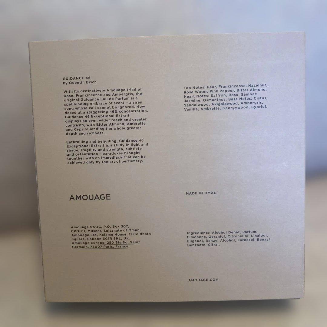 新品　香水　アムアージュ ガイダンス46 100ml