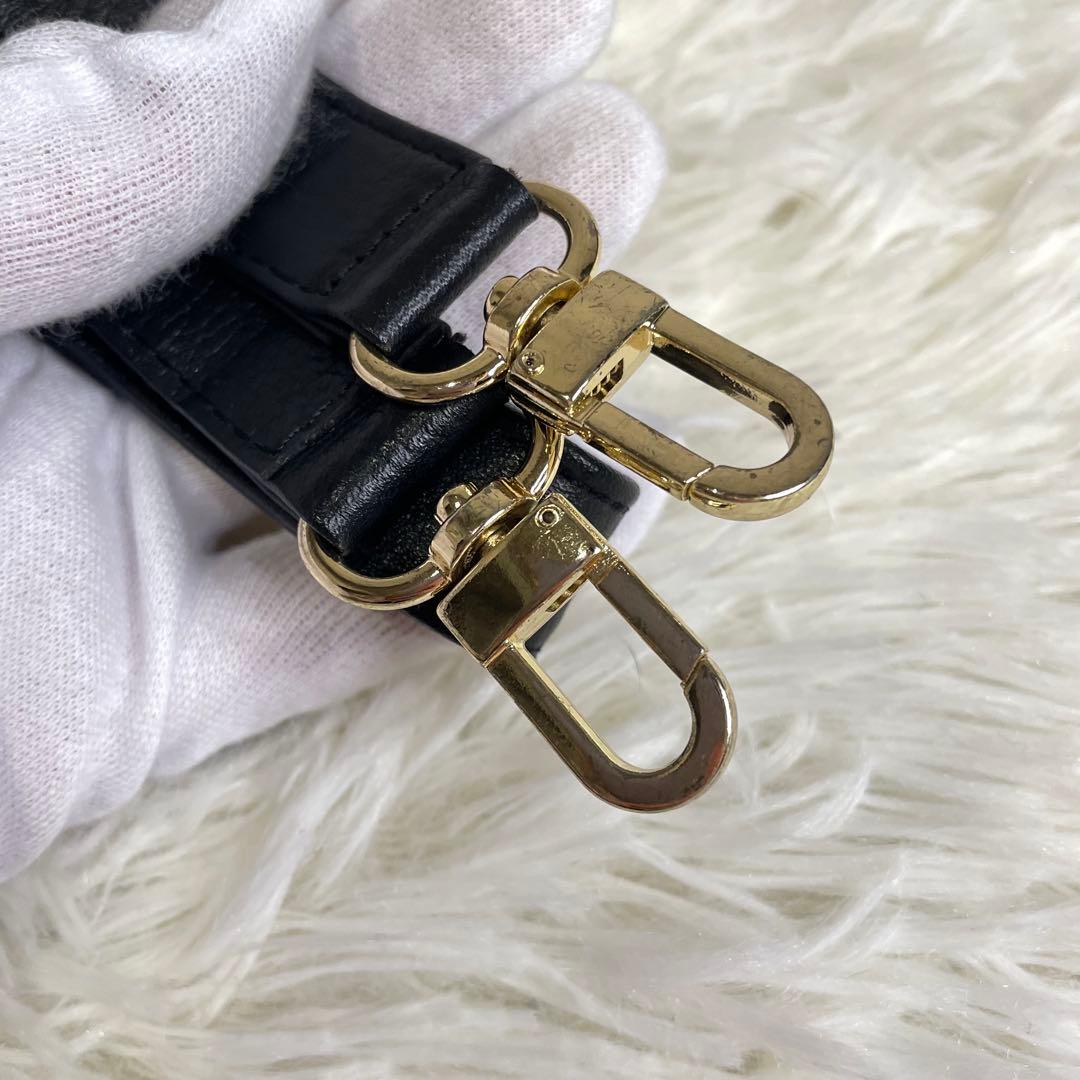 マイケルコース 2way ハンドバッグ ワンショルダー レザー ブラック