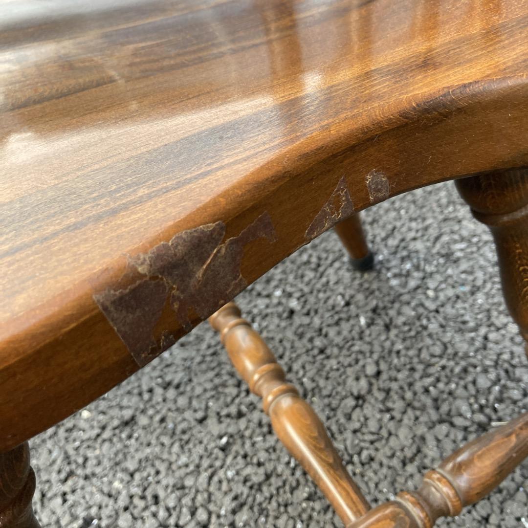 【お値下げOK】飛騨産業 キツツキ ウィンザーチェア 3脚セット ロゴ剥がれ