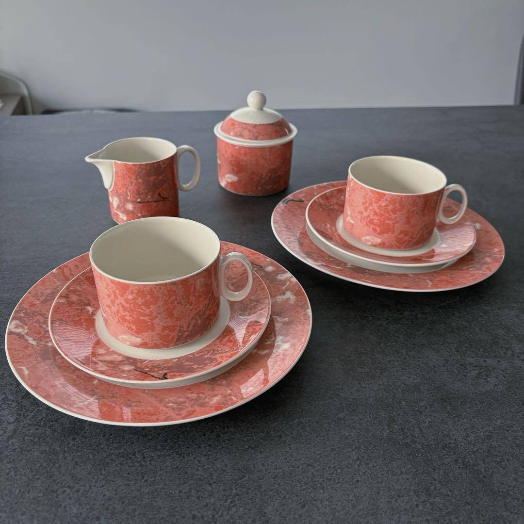 Villeroy & Boch Siena カップ&ソーサーとプレート 2セット