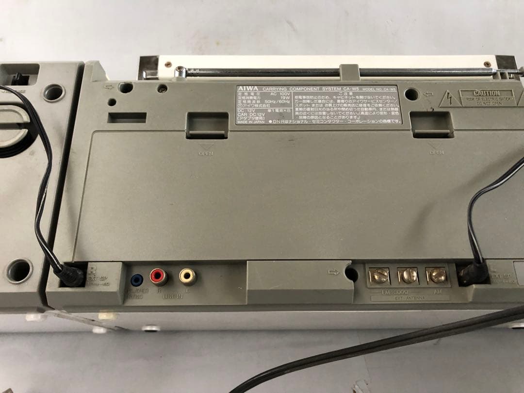 ビンテージ　AIWA CA-W5動作訳あり(I96)