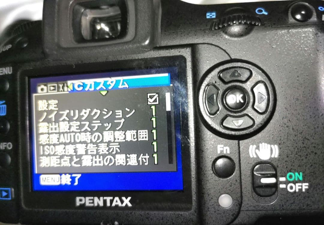 K100D ショット数3,705回 ペンタックス PENTAX CCD カメラ