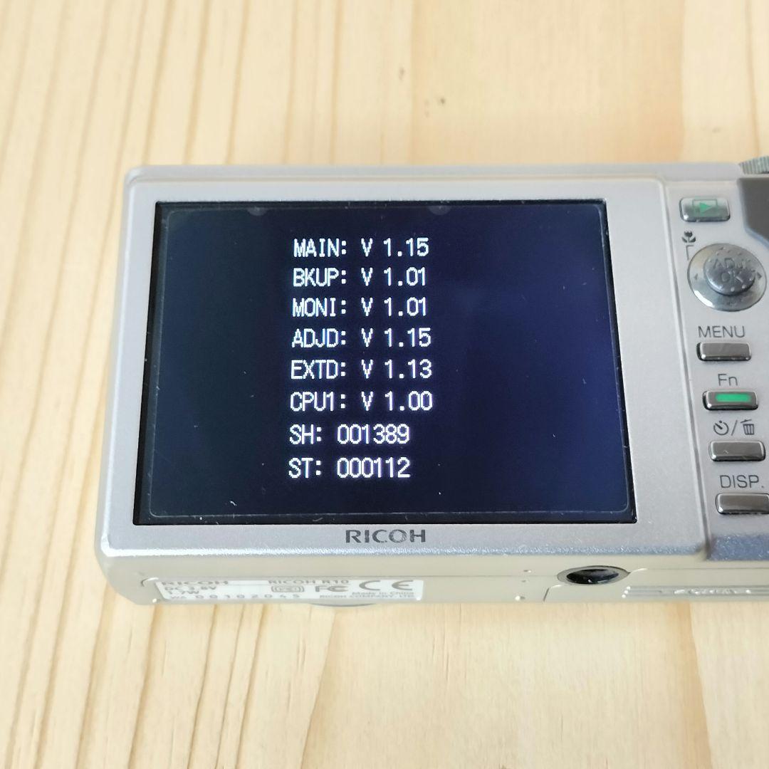 ★動作確認済、シャッター回数少★RICOH リコー R10