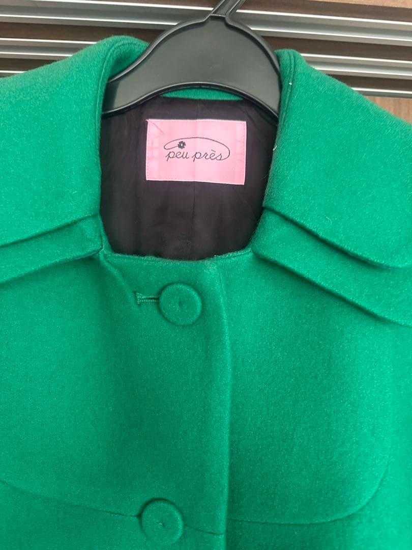【美品】peupres ウールコート アトリエドゥサボン