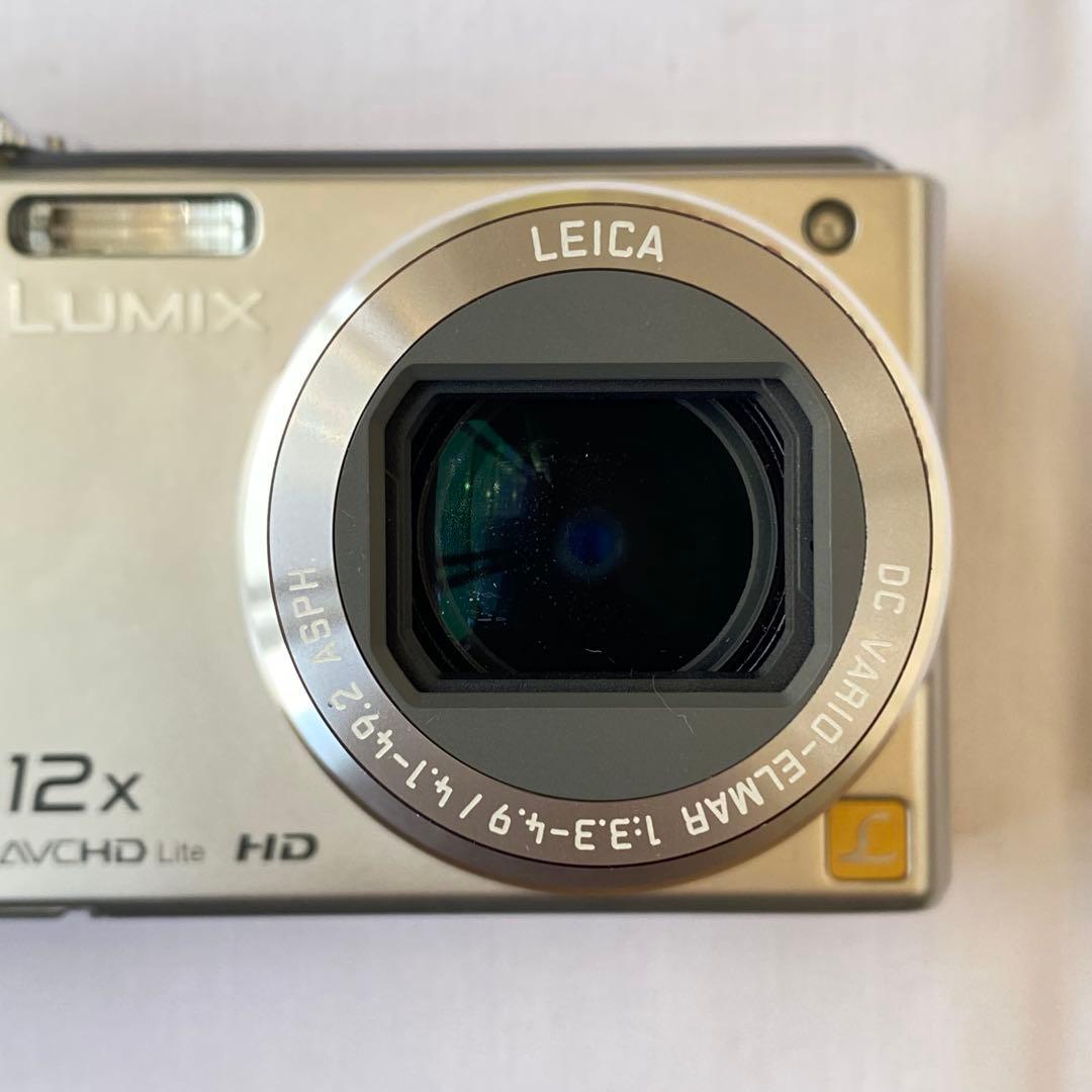 【美品】Panasonic LUMIX DMC-TZ7 シルバー 中古 現状品
