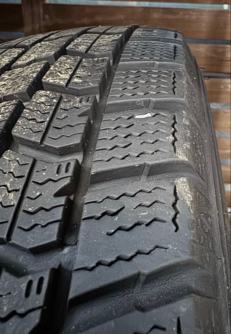 （送料込 ） 155/65R14 スタッドレスタイヤ ＋ 純正アルミホイール4本