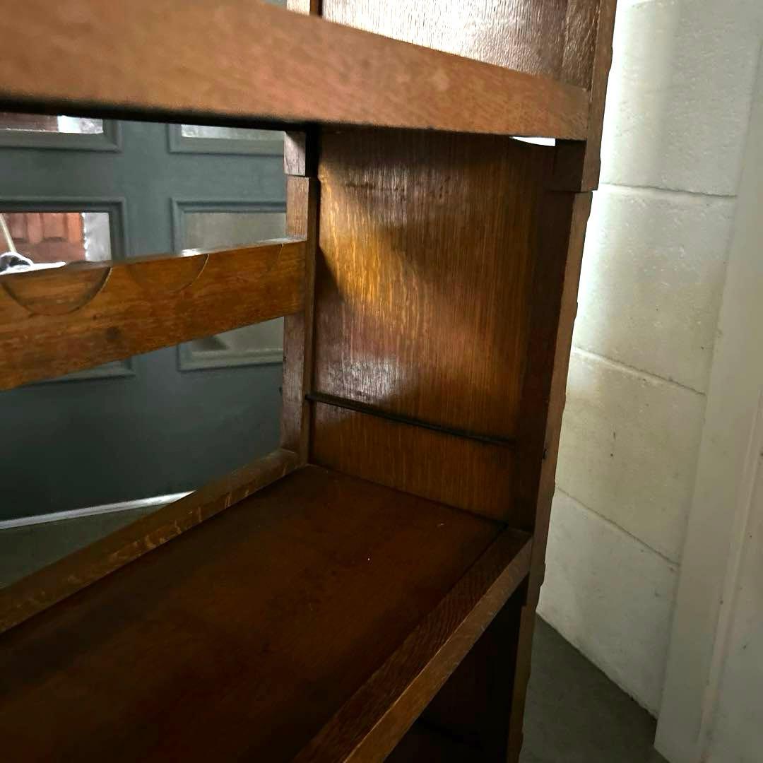 値下げ❗️ヤマハ 日本楽器 アンティーク 本棚　昭和レトロ② 組み立て済み