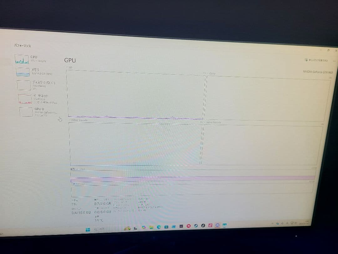ゲーミングデスクPCとキーボードマウスセット