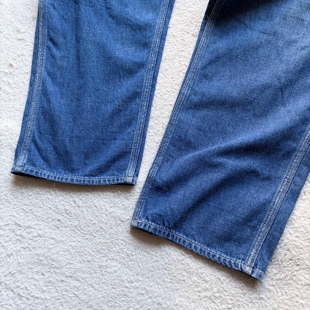 【美品】ポロラルフローレン デニムオーバーオール ペインター ロゴパッチ 現行品