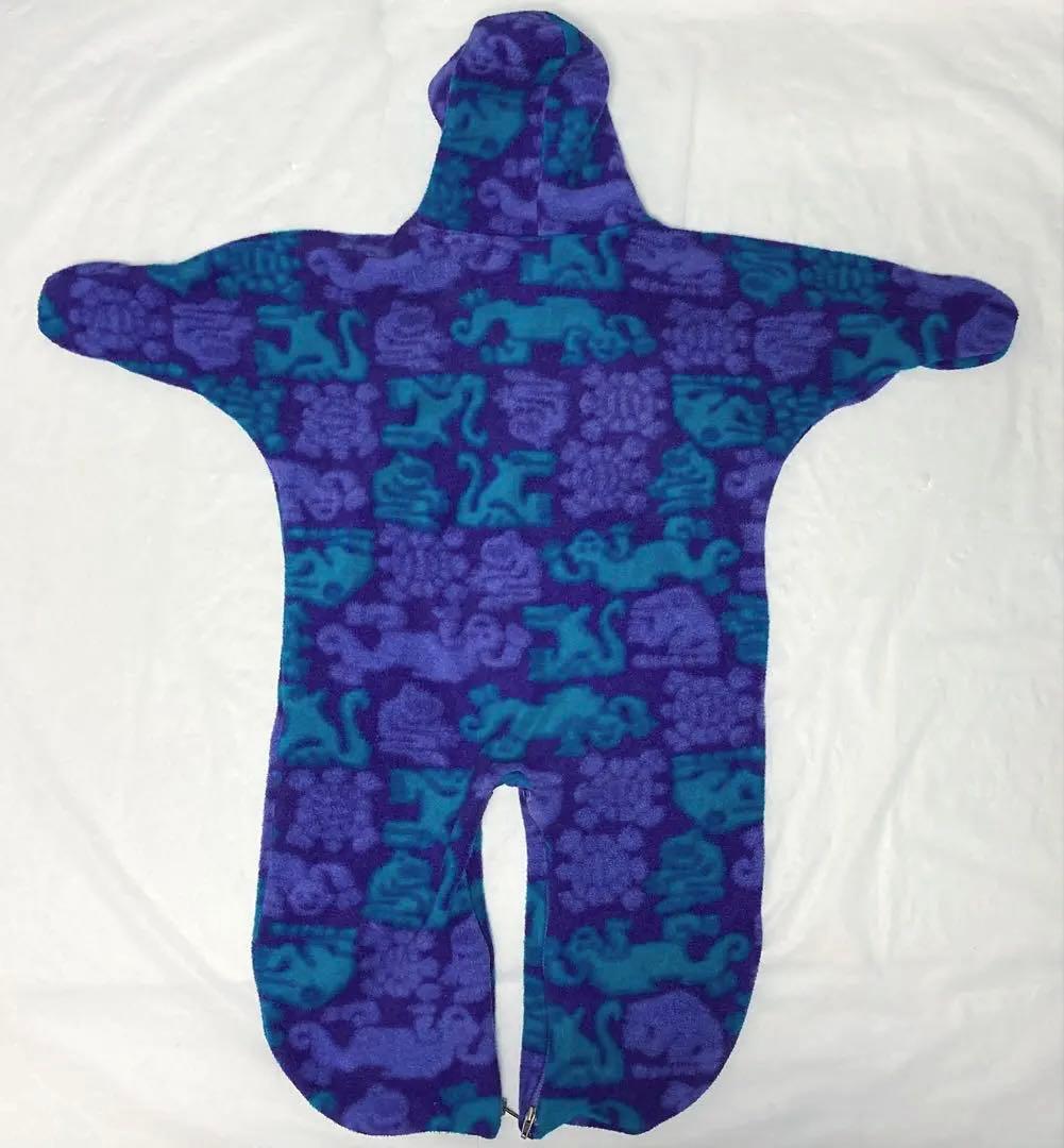 90s Patagonia パタゴニア USA製 フリース ロンパース12M