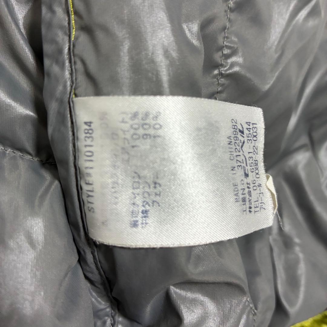 【人気カラー】　モンベル　U.Lダウンガイドパーカ　グリーン/緑　ドローコード