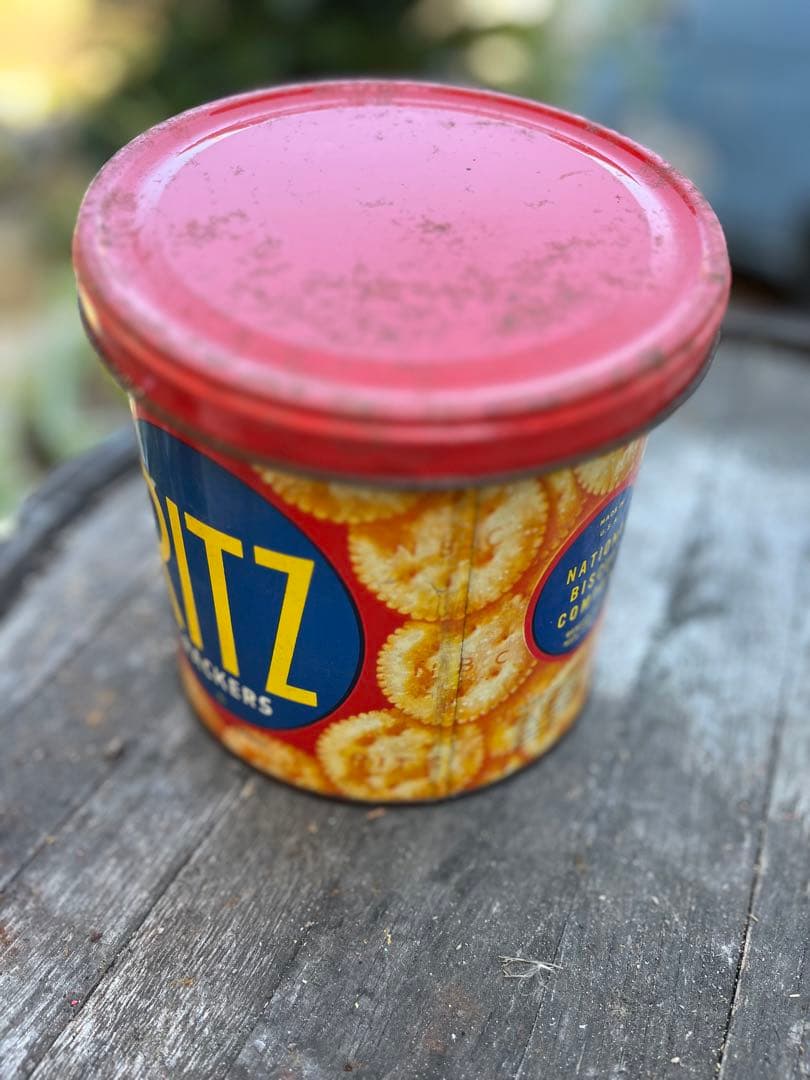 ヴィンテージ レトロ RITZ 空き缶