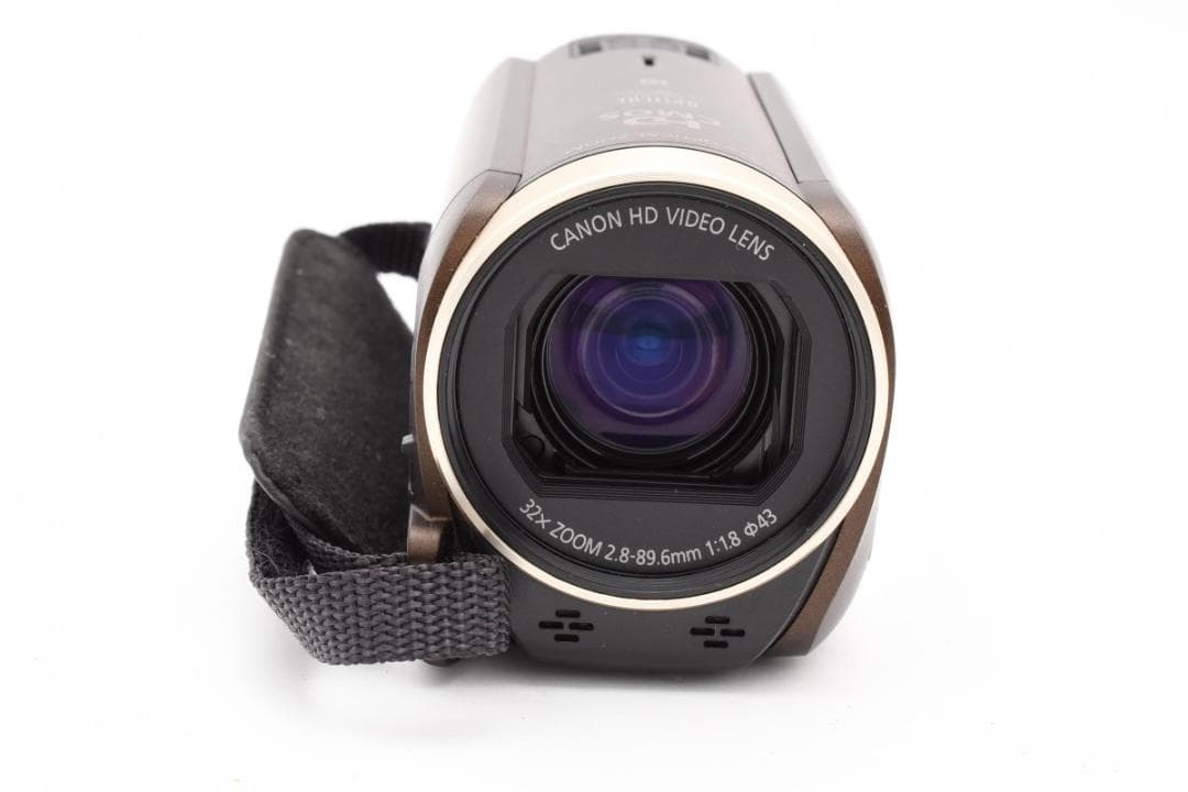 【極美品】Canon HDビデオカメラ　ivis HF R62 ブラウン