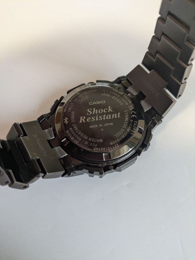 タイムセール　GMW-B5000MB　 フルメタル　美品　電波ソーラー