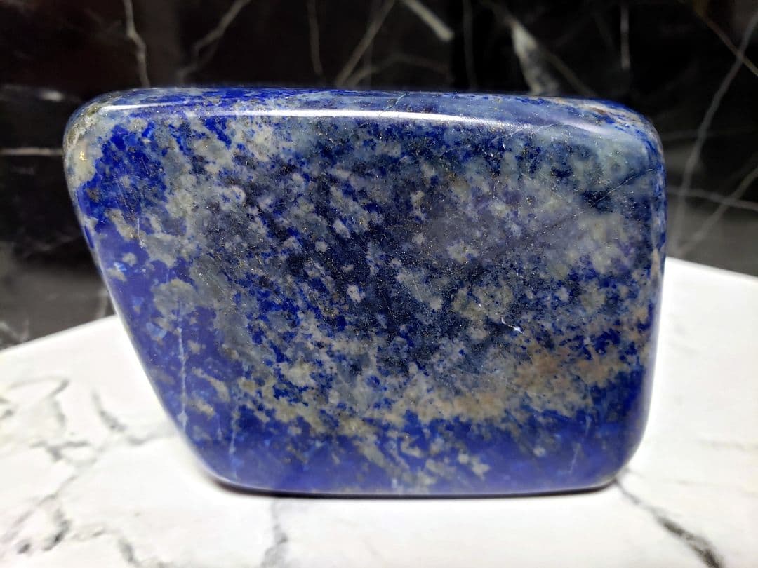 【最高グレード/ディープブルー✤ラピスラズリ_原石】