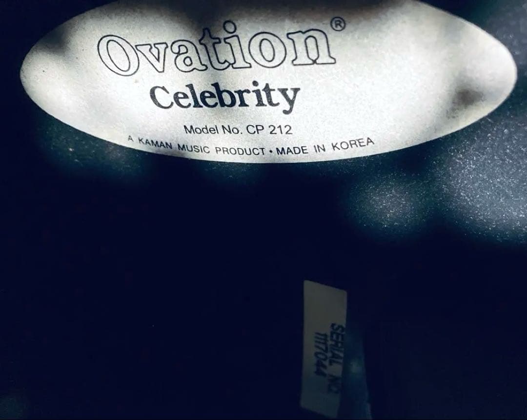 Ovation オベーション CP212 パーラーサイズ 完備品 メンテナンス済