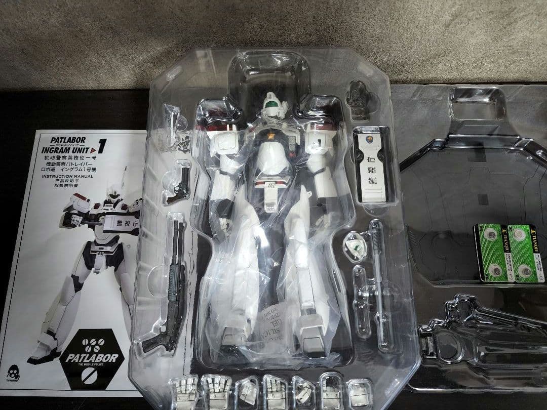 ロボ道 イングラム1号機 機動警察パトレイバー 1/35 可動フィギュア