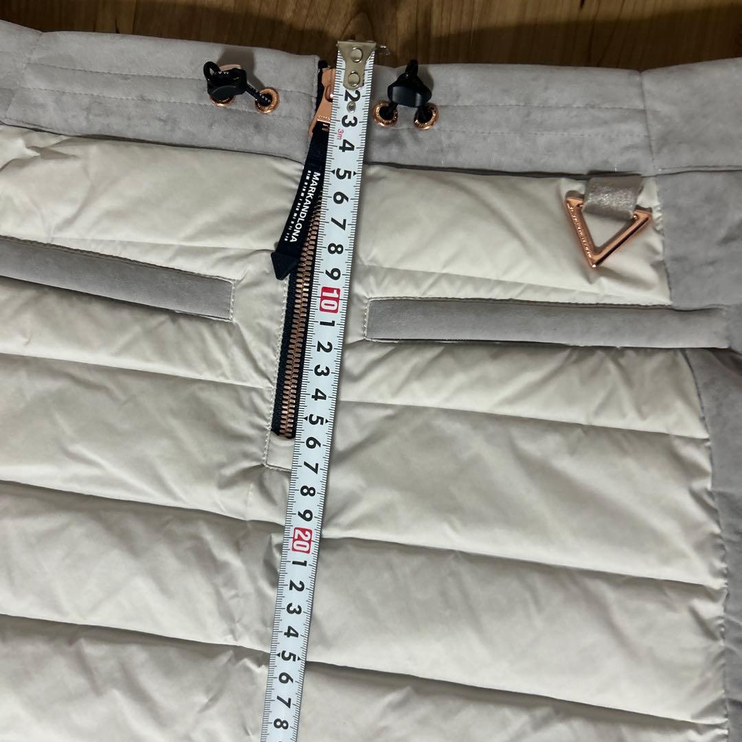 MARK & LONA ダウンスカート　　38 M