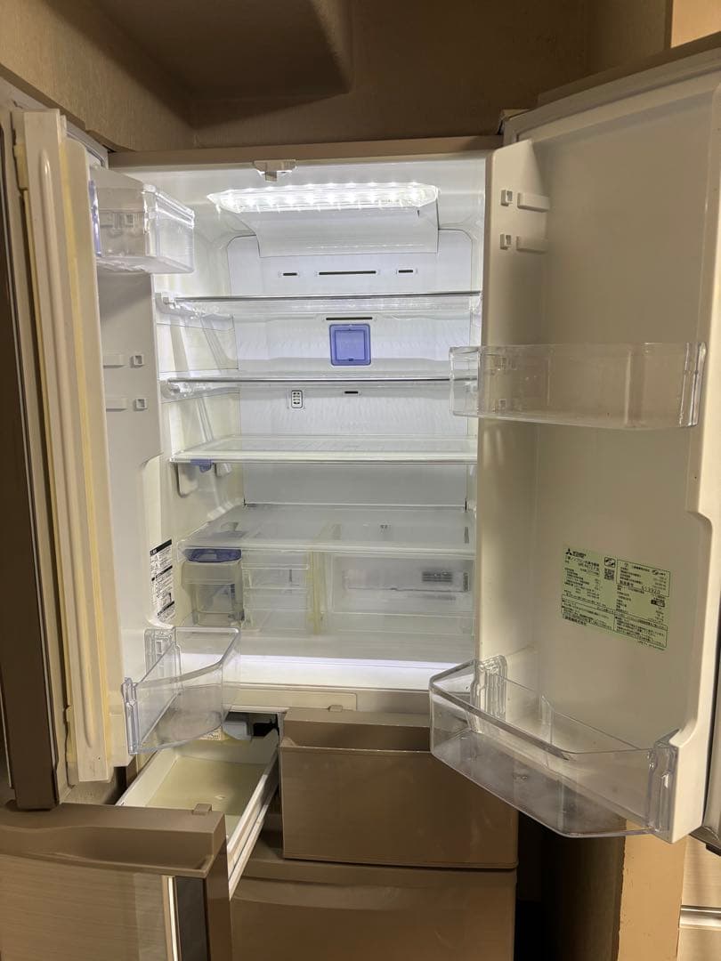 DIAWOLF冷蔵庫 冷凍庫 三菱MR-R47Z 465L 製氷確認済