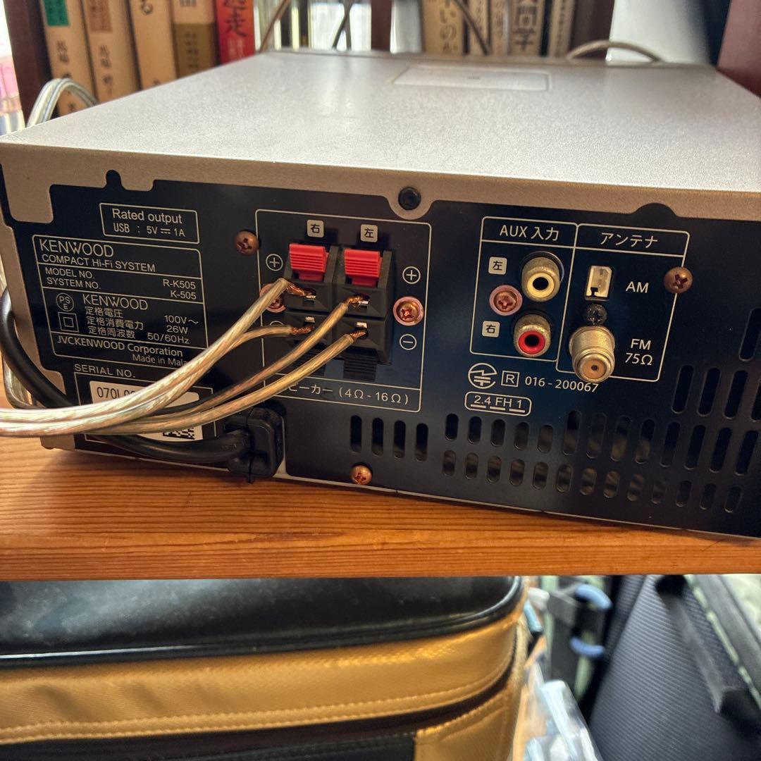 KENWOOD ミニコンポ Bluetooth対応　K515