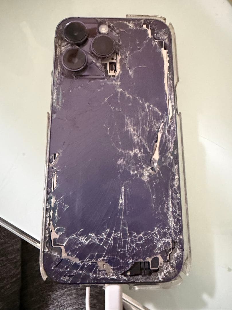 値下げしました！！iPhone 14 Pro maxグラデーション（紫） 本体