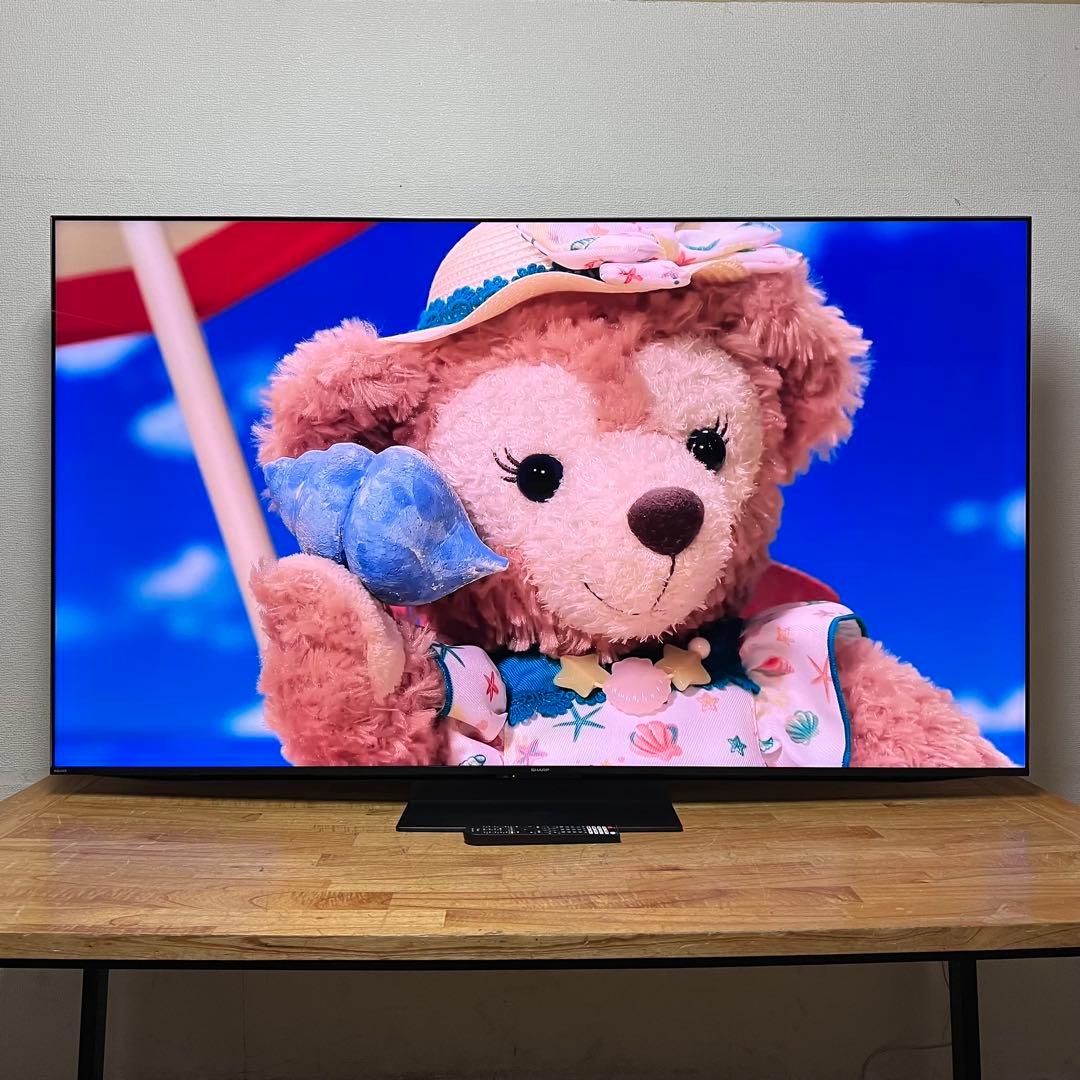 シャープ 65V型 4K 液晶テレビ AQUOS 4T-C65EP1 量子ドット