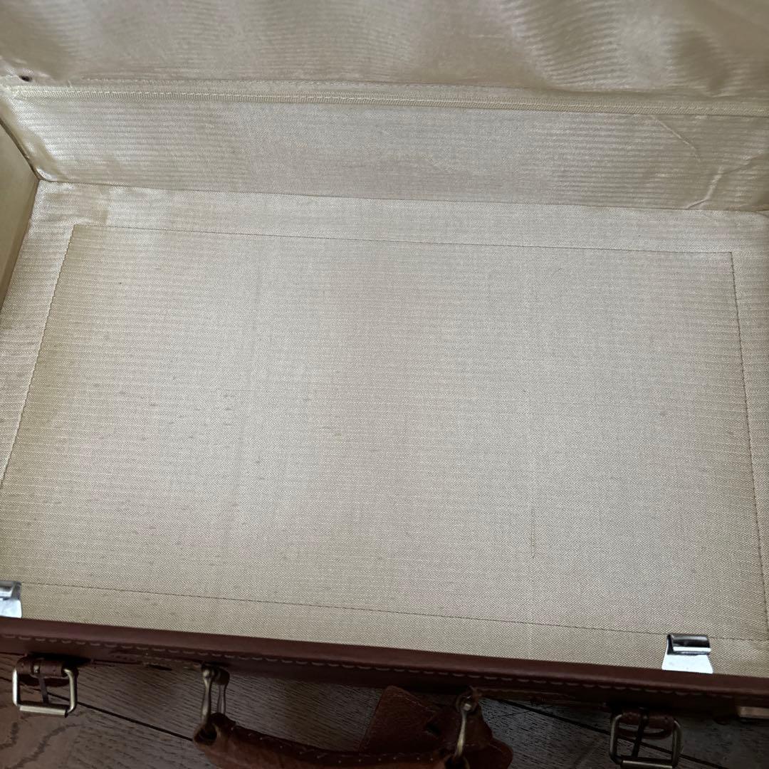 EURASIAキャリーケース 本革 ヴィンテージ カバー付き