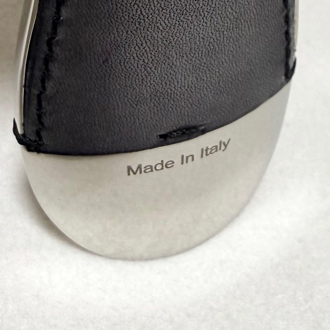 美品 BERLUTI ベルルッティ シューホーン キーリング カリグラフィー