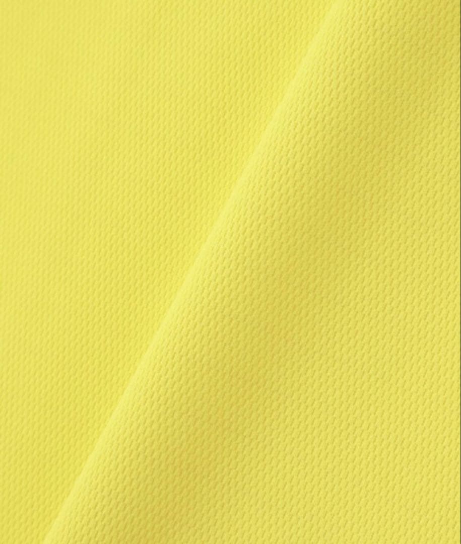 新品 パーリーゲイツ マイクロメッシュストレッチ半袖カットソー(7)3L/黄