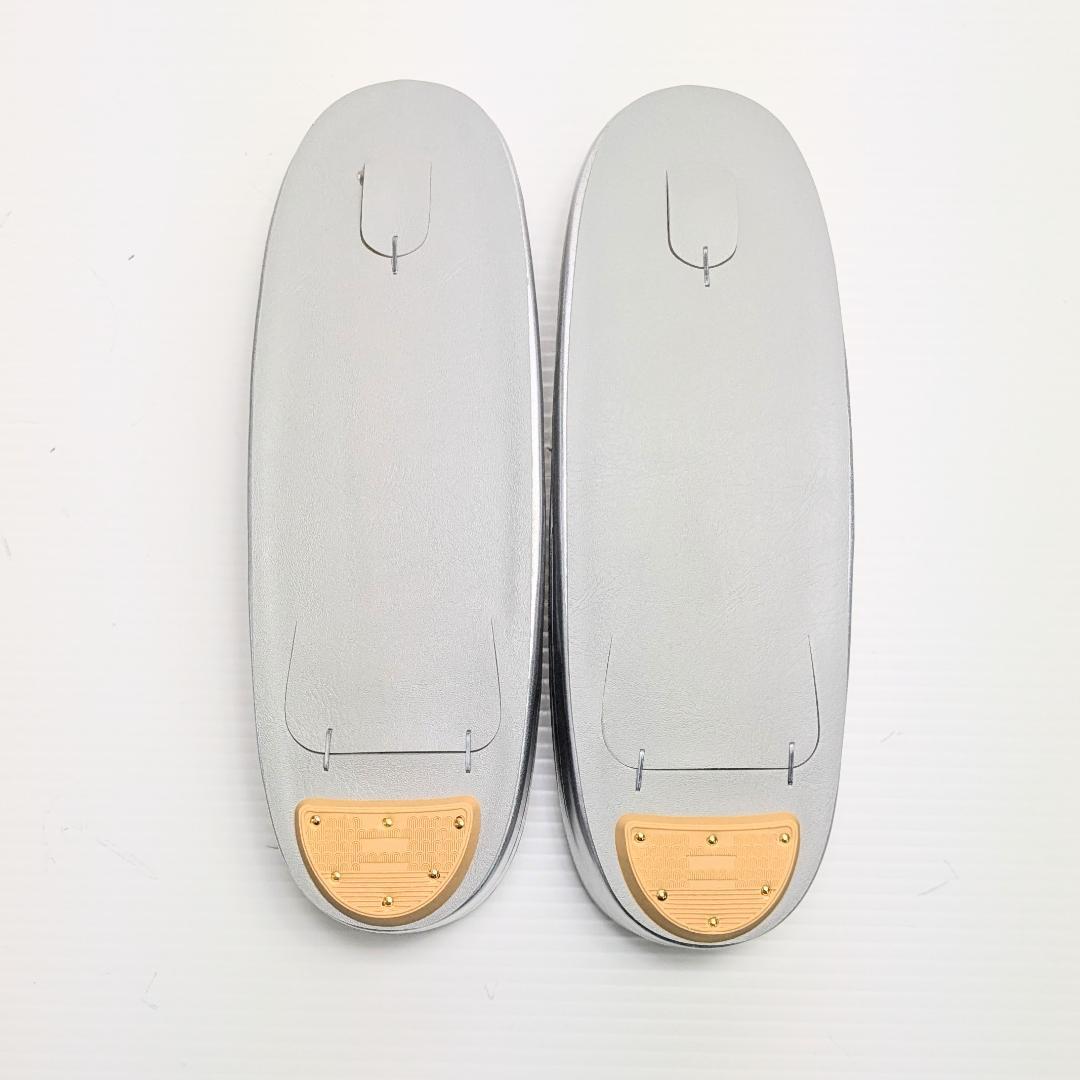 草履バッグセット フォーマル 帯地 シルバー S〜3Lサイズ u777