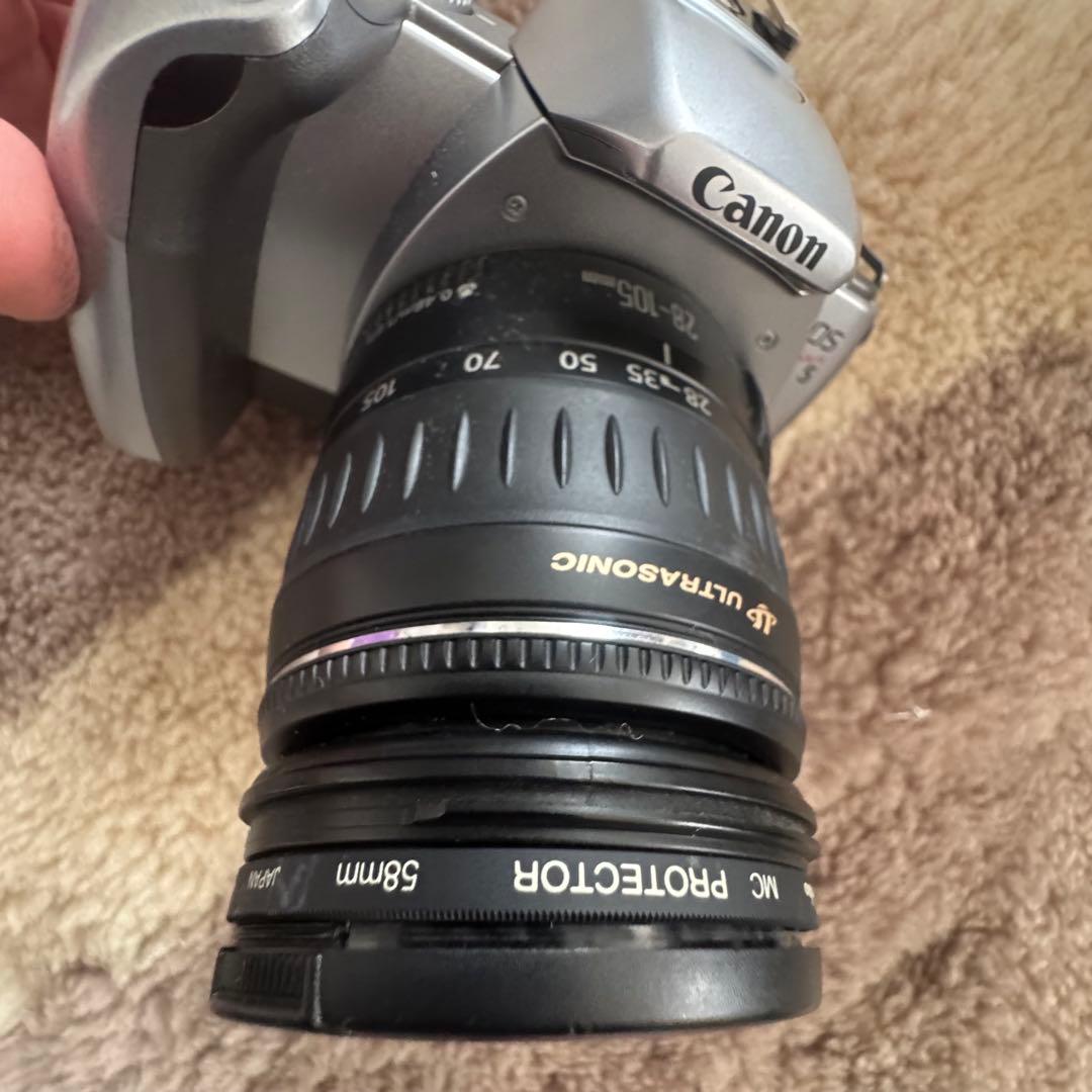 Canon キャノン EOS Kiss5 一眼レフィルムカメラセット