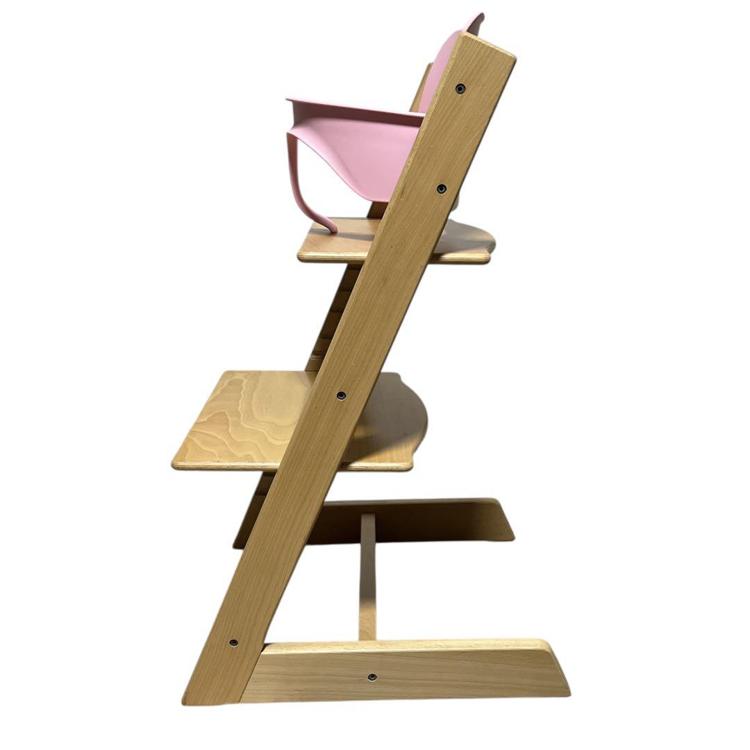 専用　　　ストッケ トリップトラップ ナチュラル×ピンクベビーセット人気カラー