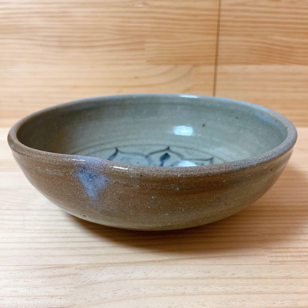 越前焼　菓子鉢　民藤作　新品未使用