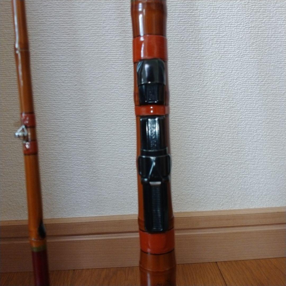 ち*ぬ様 釣り道具　黒鯛筏和竿　別誂竿一軟調子