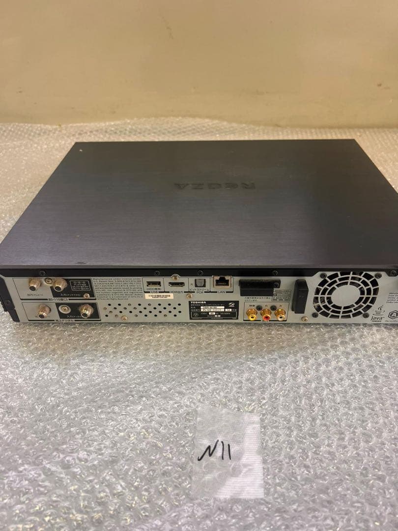 TOSHIBA REGZA ブルーレイレコーダー DMR-M190 通電確認のみ