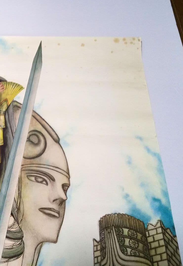 王家の紋章 大型ポスター２枚＋エジプト調の切り抜き２枚 ＋ おまけ付き