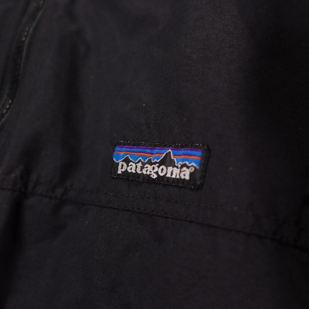 Patagonia シェルドシンチラ ジャケット ブラック グリーン XXL