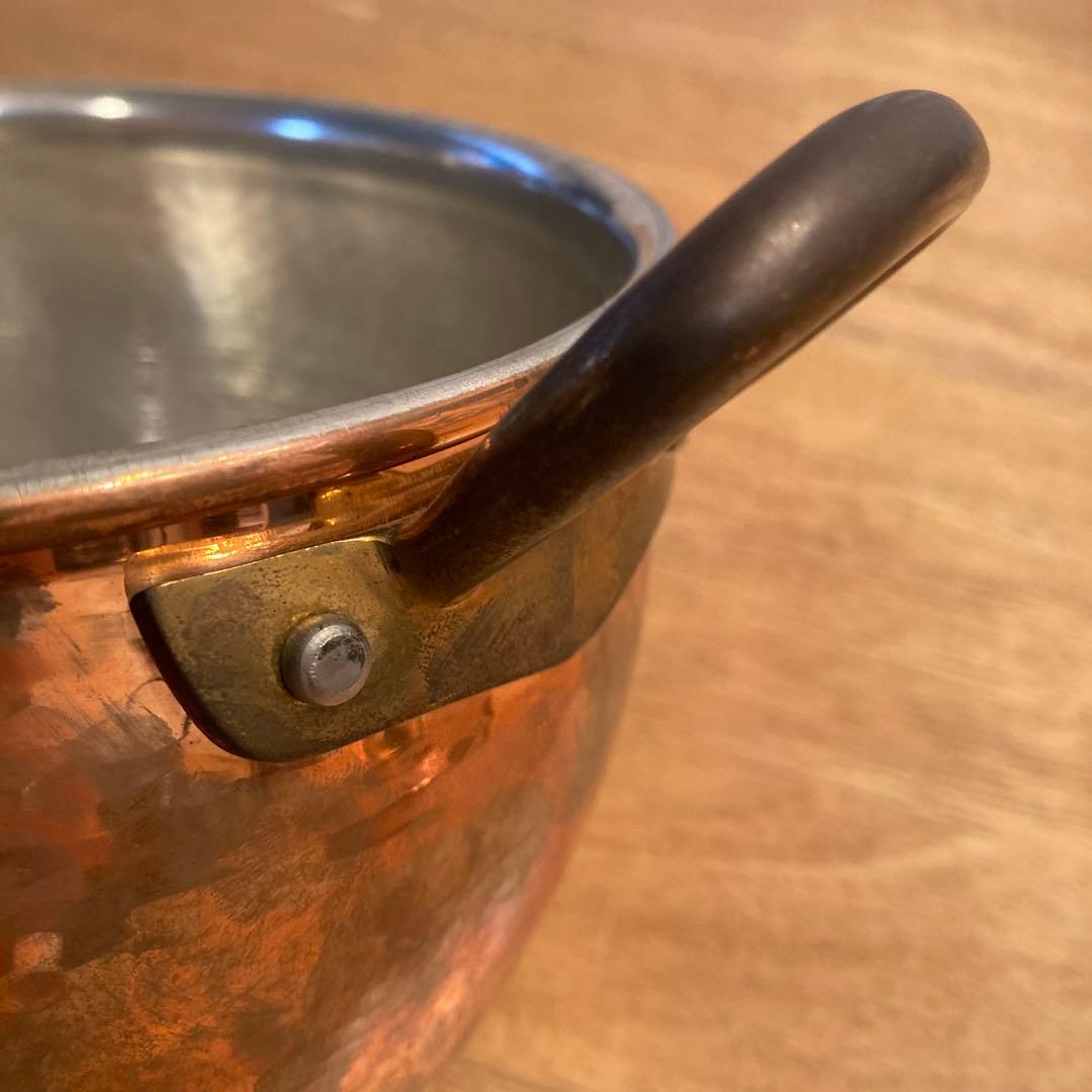 貴重品　ruffoni ルフォーニ　銅鍋　　イタリア製　どんぐりノブ