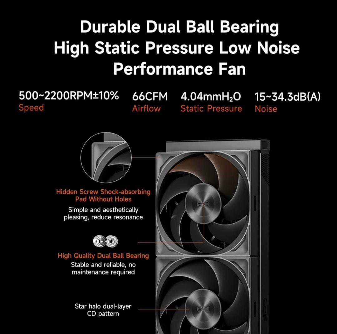 CPS DS360Pro Digital AlO CPU 水冷クーラー