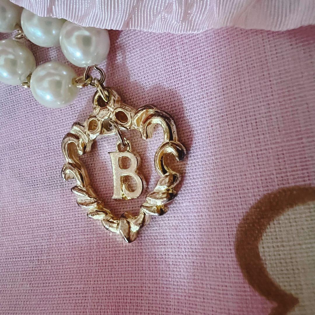 【レア】BABY, マドモアゼルジュエルローズ　丸型コーム　ピンク　ビジュー