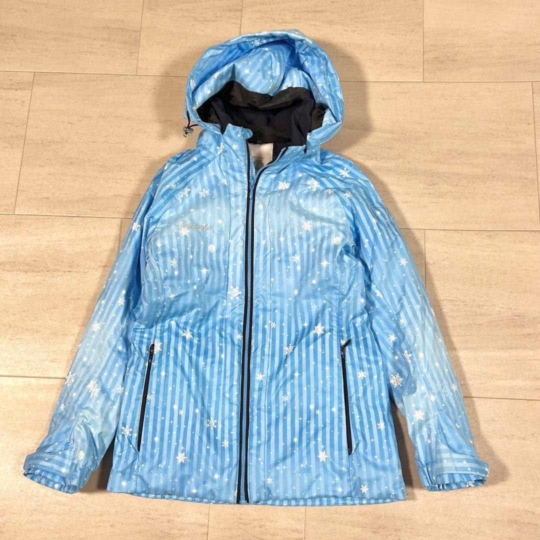 デサント スキーウエア レディースM ボードウエア ウエア上下 スノーウエア