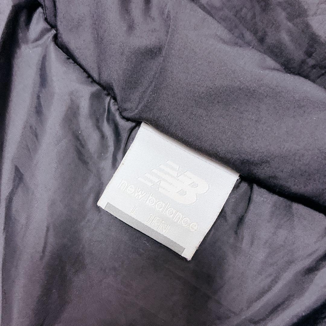 newbalance ニューバランス ベンチコート メンズ　Lサイズ ブラック