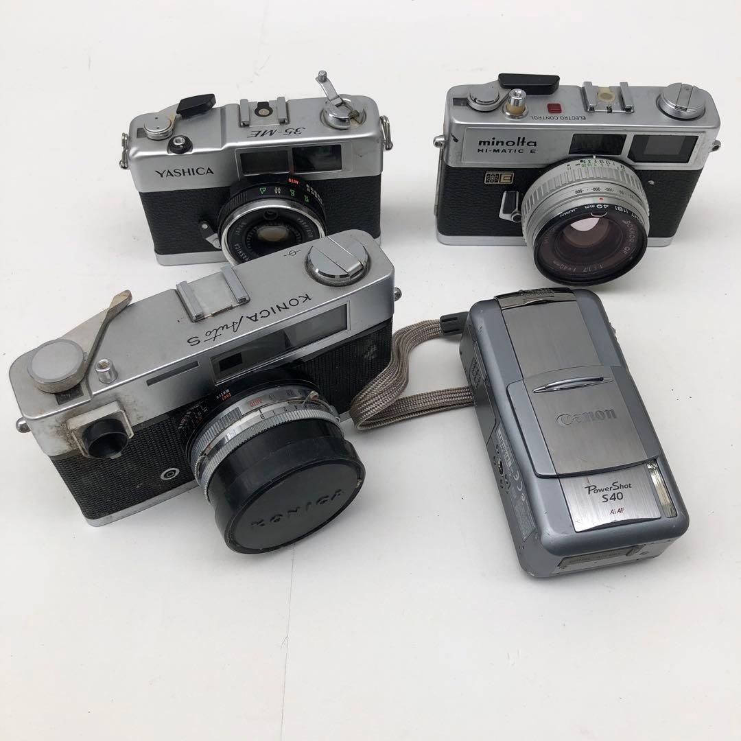 KONICA AUTO S などまとめて4台ジャンク(D137)