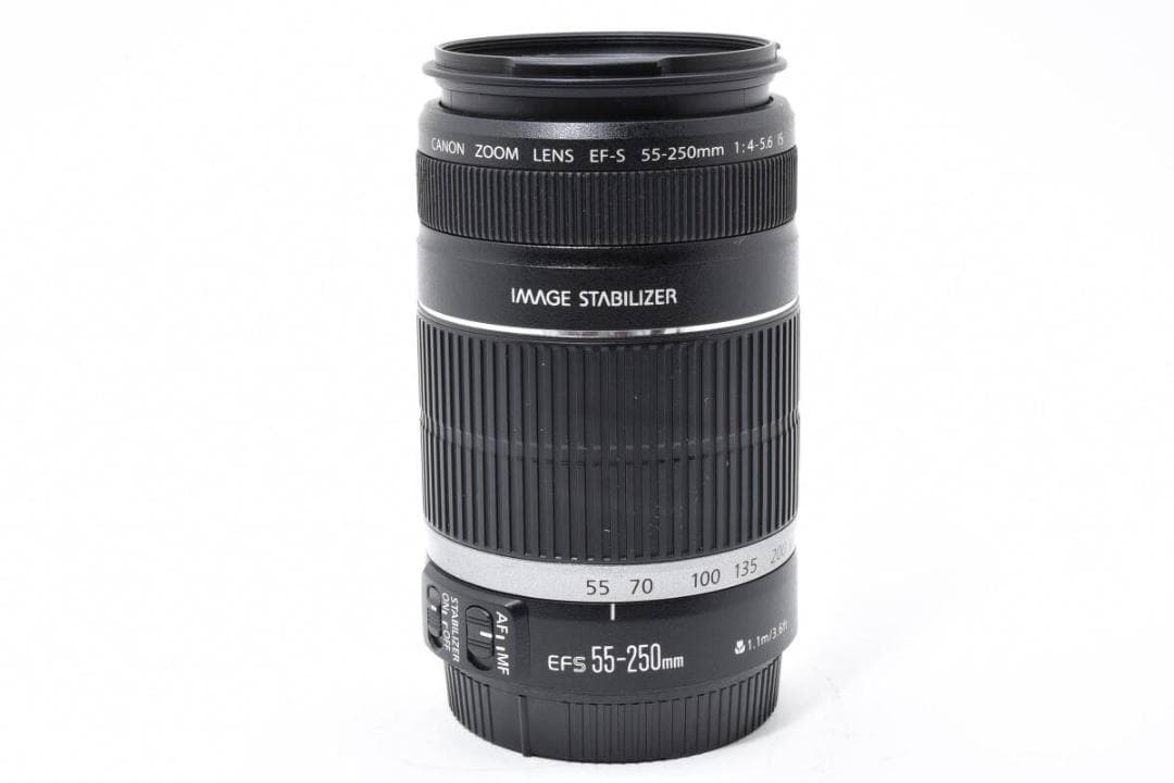 【実用美品】Canon キヤノン EF-S 55-250mm F4-5.6 IS