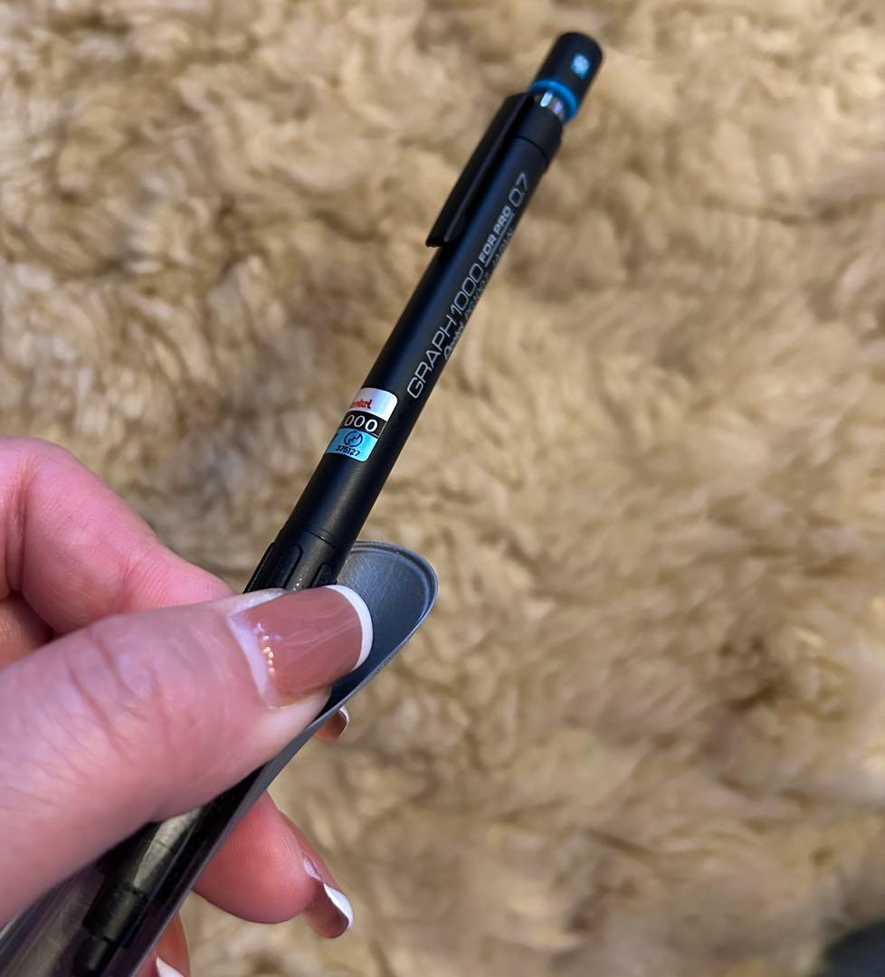 たど様◆レア廃盤◆旧型ぺんてる◆GRAPH1000◆PG1007青◆0.7シース