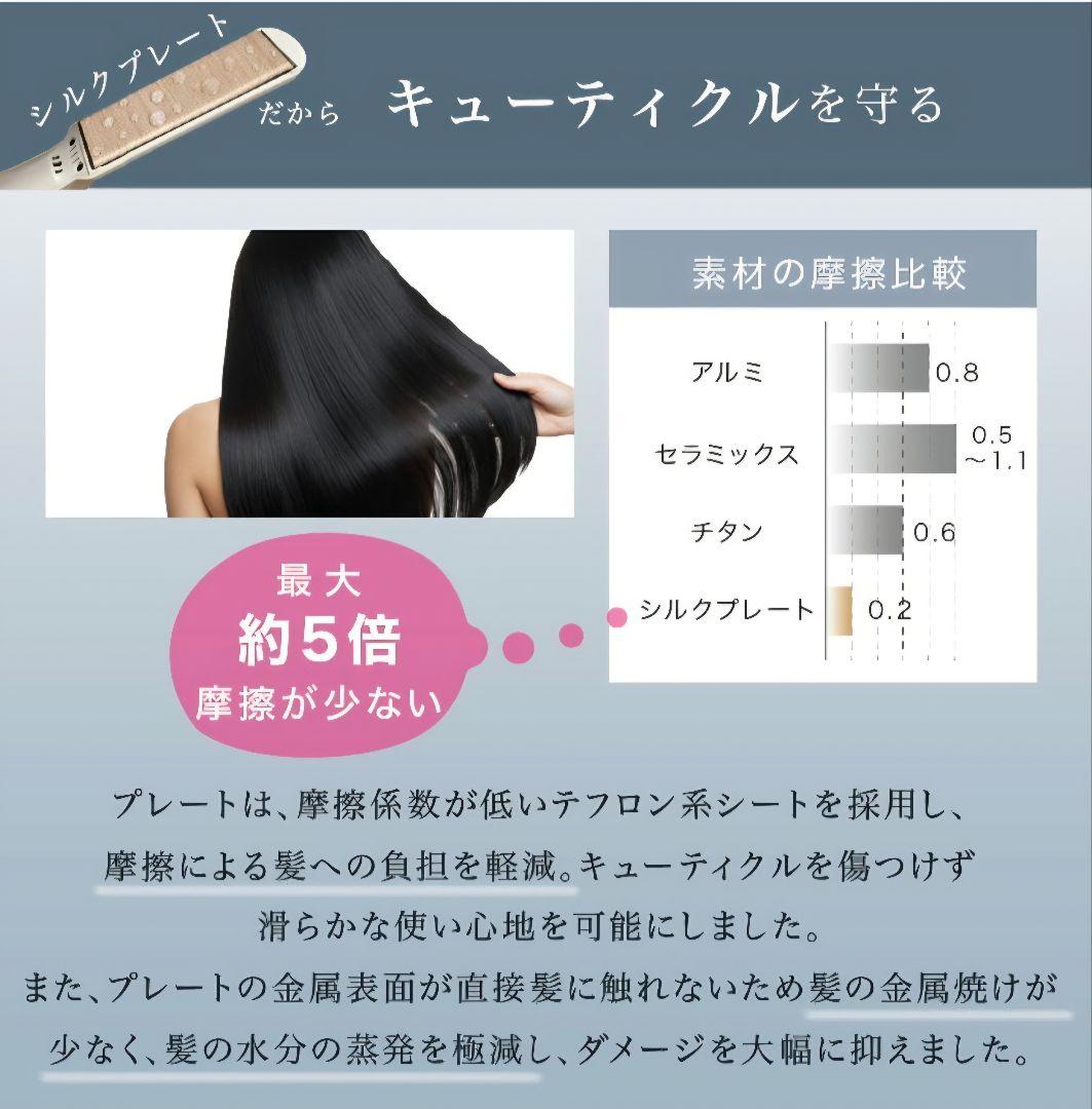 ★最新モデル★KINUJO 絹女　キヌジョ　ヘアーアイロン