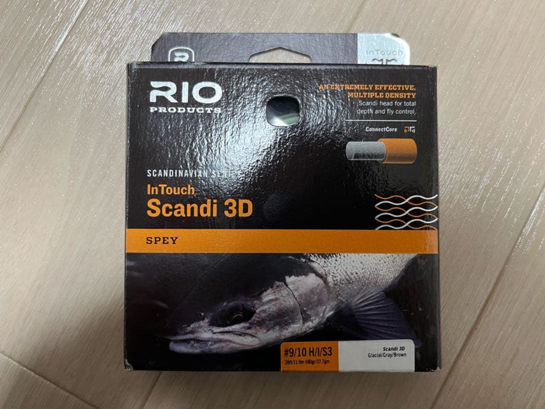 ルアー・フライ RIO InTouch Scandi 3D #9/10 H/I/S3