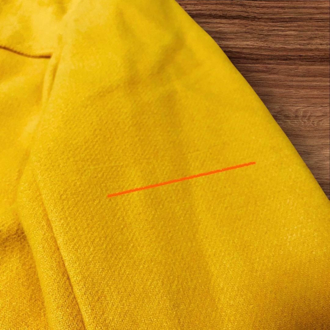 SCOTCH & SODA ロング ウール ダッフルコート イエロー L