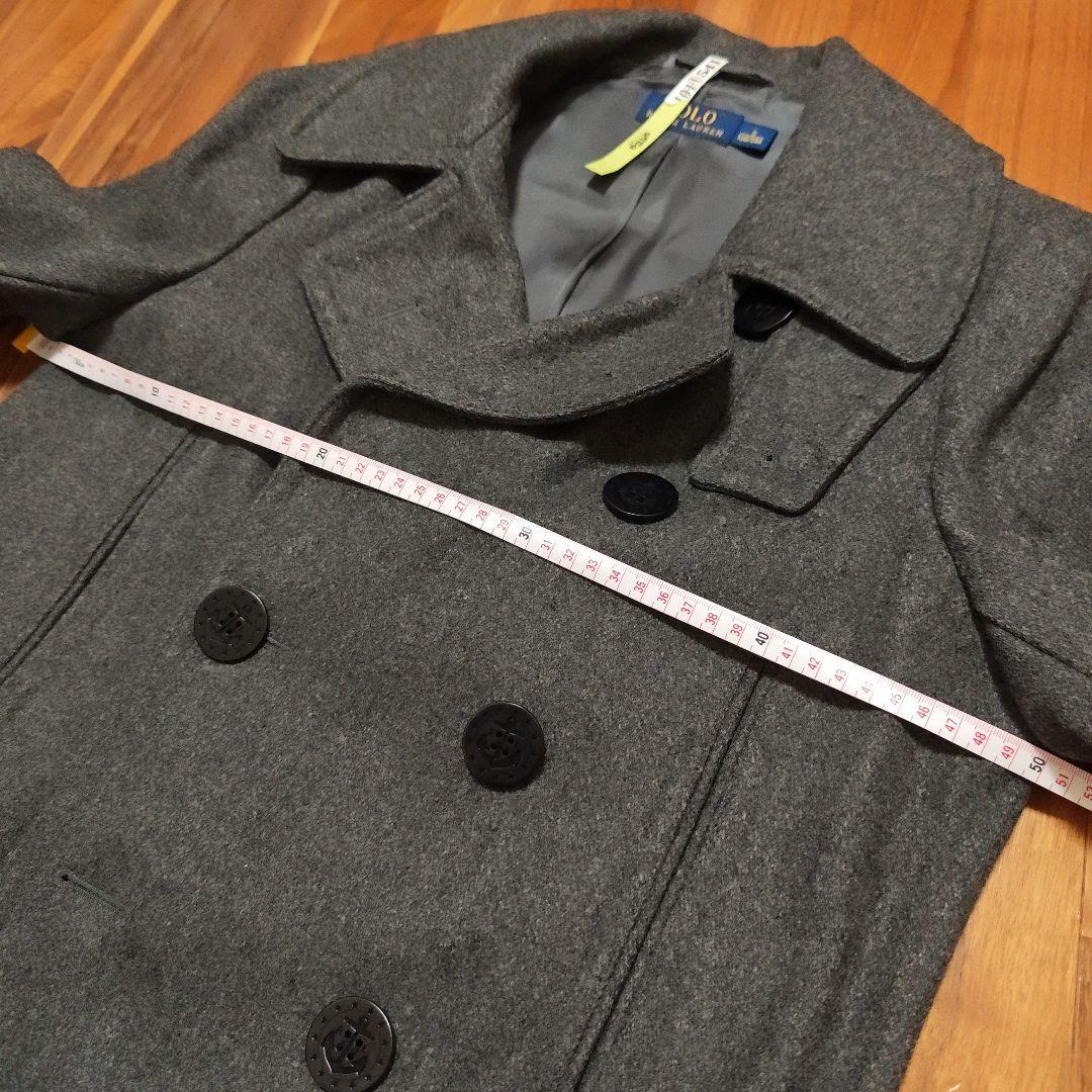 試着のみ　POLO RALPH LAUREN グレー ピーコート　Pコート